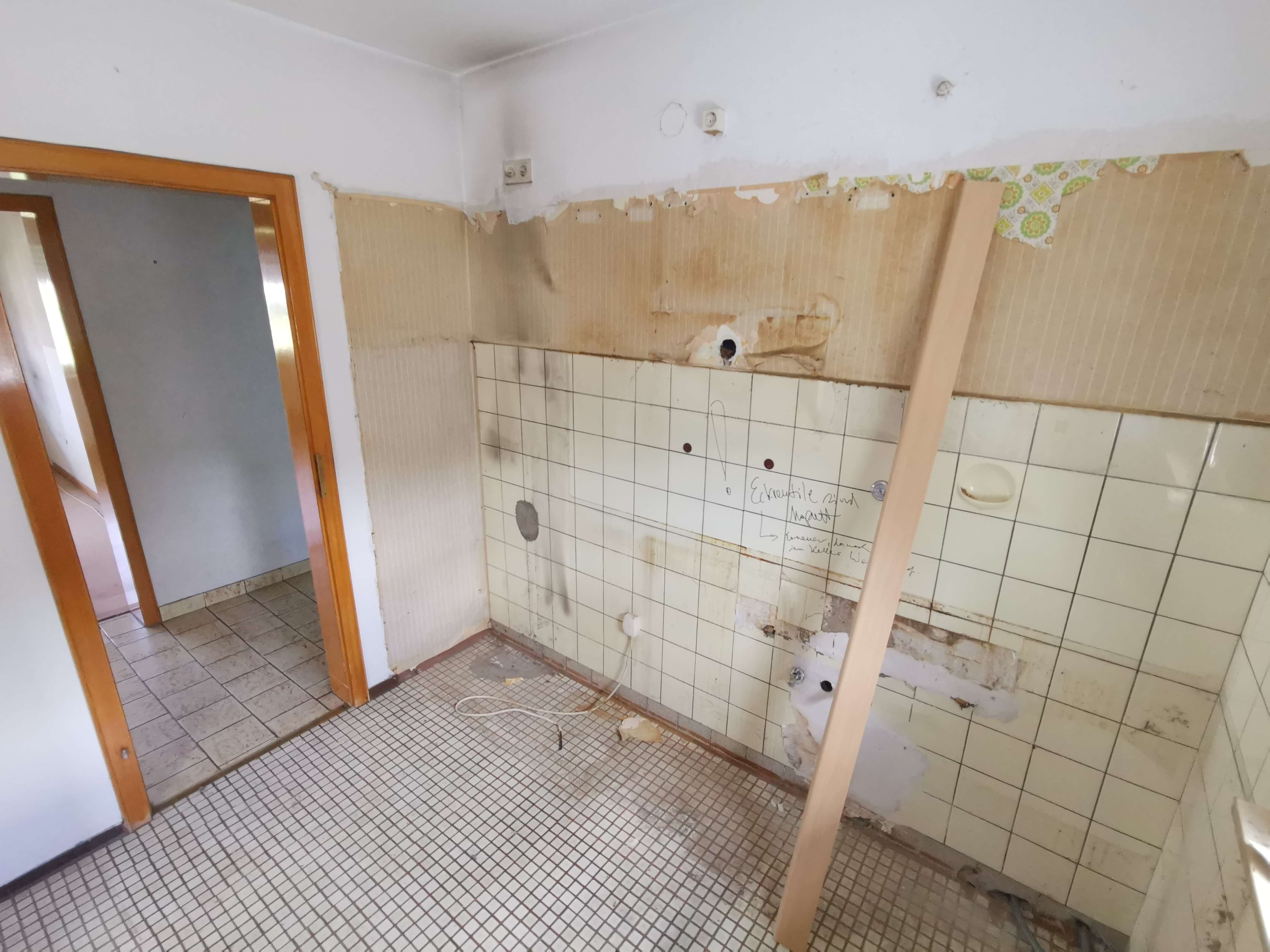 Projekt im Rohzustand vor der Renovierung